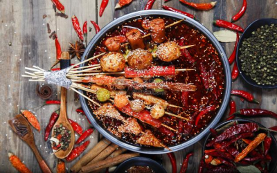 重慶正宗串串香底料的別樣吃法，真的太爽了！